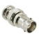 BNC Male (plug) to BNC Female (Jack) Adapter, Nickel Plated Brass Body, High Temp, 1.2 VSWR